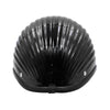 Half Face Scooter/Motorbike Cup Style Helmet Glossy Black_3