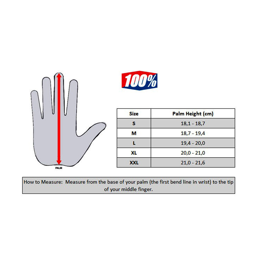 100% Airmatic Motocross Mtb, Bike Gloves Blue_3