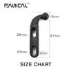 Goldwing F6B Universal Panical Accessory Mount Kit Bracket - 860123_6