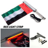 Goldwing LED UAE Flag Mount Left Panel Bracket 2018-2025 - 860129_1
