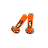 PRO TAPER Motorbike Handle Grip In Orange, Yellow, Blue & Red - HP S055