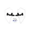 Goldwing 1123 Deflector With Rearview Mirror, Transparent Upper Air Deflector Clear 860131