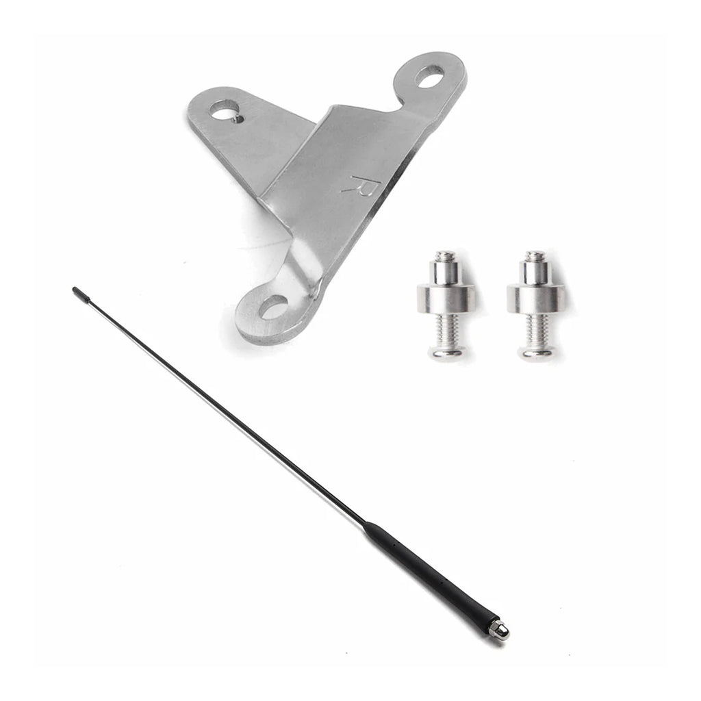 Chrome Antenna Bracket Set for Honda Goldwing GL1800 F6B - Left & Right