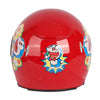 Kids Protective Open Face Helmet | Children's Helmet with Strong ABS shell, Red 835626