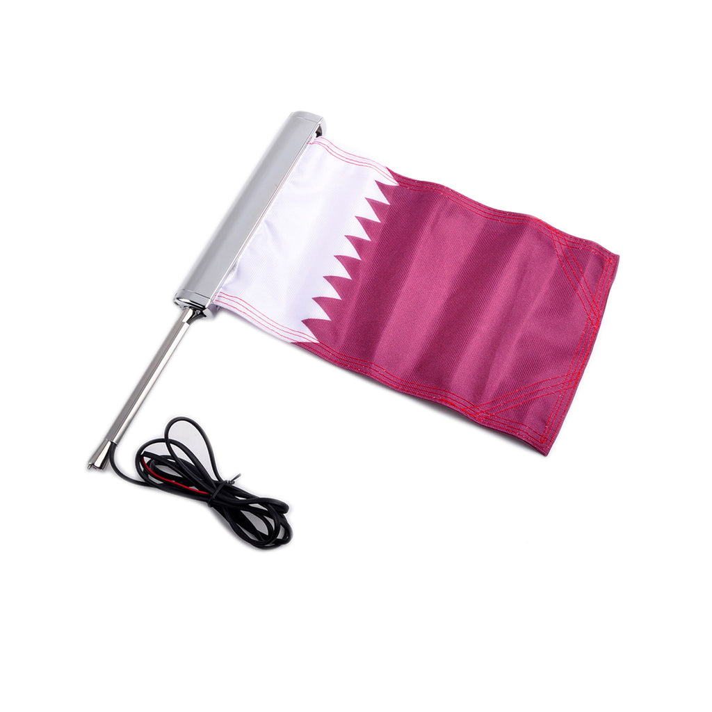 Goldwing LED UAE Flag Mount Right Panel Bracket 2018-2025 - 860129_7