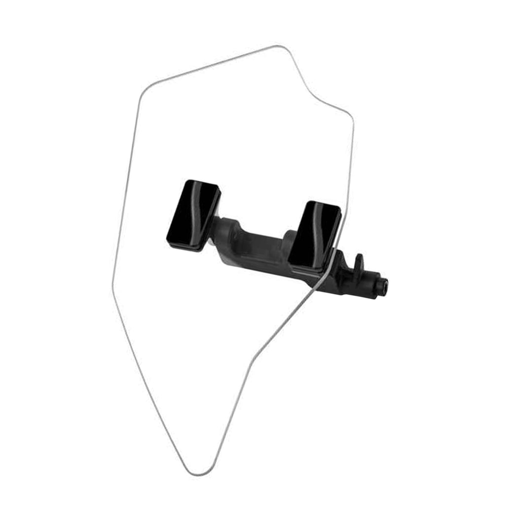 Goldwing 1123 Deflector With Rearview Mirror, Transparent Upper Air Deflector Clear 860131