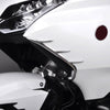 Goldwing F6B Large Wind Mask Chrome Front Vents Trim 2Pcs - 860025_2