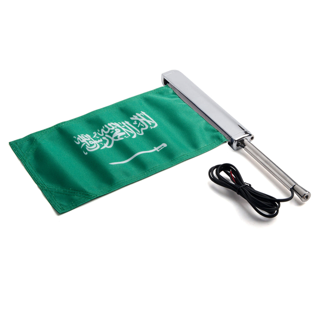 Goldwing LED UAE Flag Mount Right Panel Bracket 2018-2025 - 860129_6