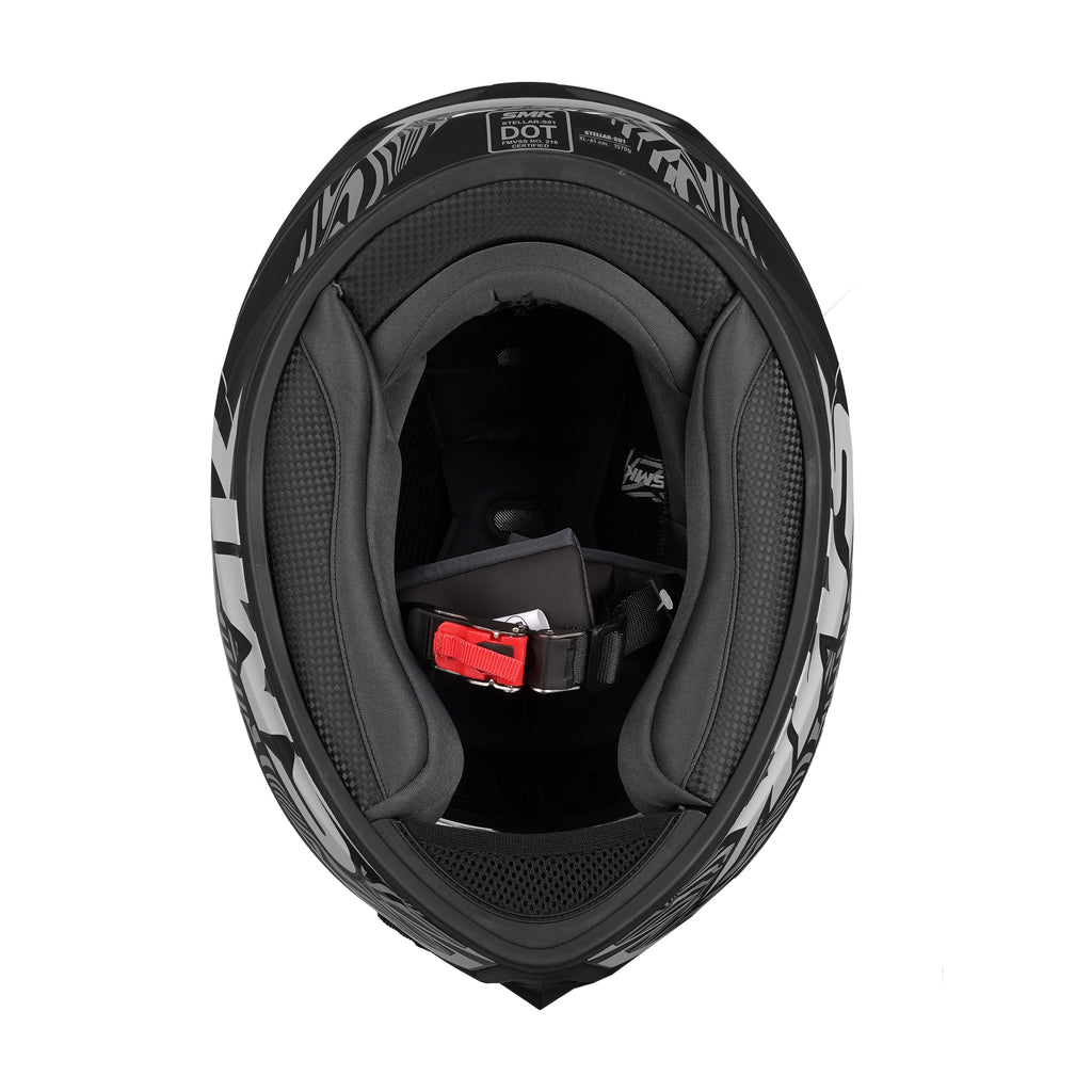 SMK Stellar Fury MA 266 Full Face Motorcycle Helmet _3
