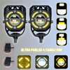 JRY-12 Powerful LED Motorcycle Ultra Bright Strobe & Fog Spotlight_3