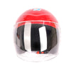 Kids Protective Open Face Helmet | Children's Helmet with Strong ABS shell, Red 835626
