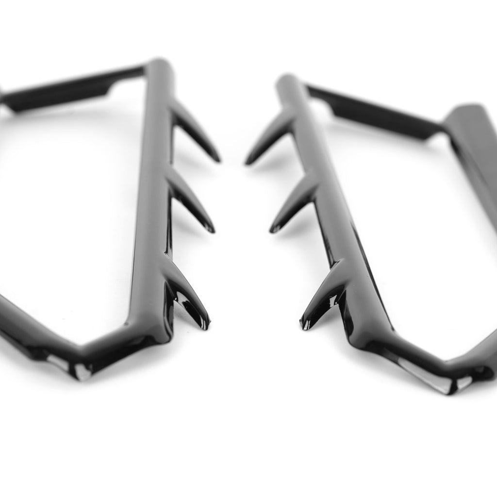 Goldwing F6B Rearview Mirror Cover Gloss Black Trim 2Pcs - 860021_3