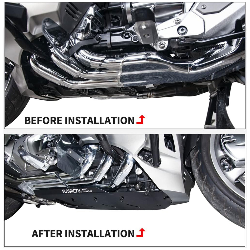 Panical Aluminum Skid Plate for Honda Goldwing GL1800/F6B (2018-2025) - 860007_2