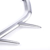 Goldwing F6B Large Wind Mask Chrome Front Vents Trim 2Pcs - 860025_3