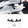 Goldwing 1123 Deflector With Rearview Mirror, Transparent Upper Air Deflector Clear 860131