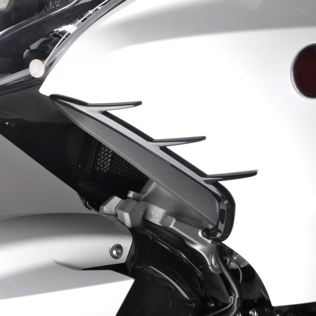 Goldwing F6B Large Wind Mask Chrome Front Vents Trim 2Pcs - 860025_8