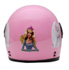 Children Full Face Helmet Pink Barbie_4