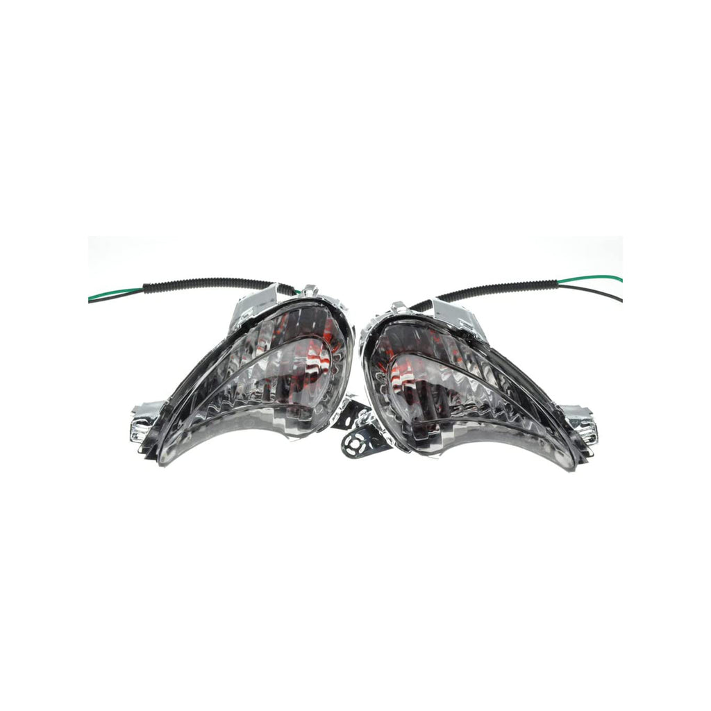 Motorcycle Front Turn Signal Indicator Smoky Blinker - 701703