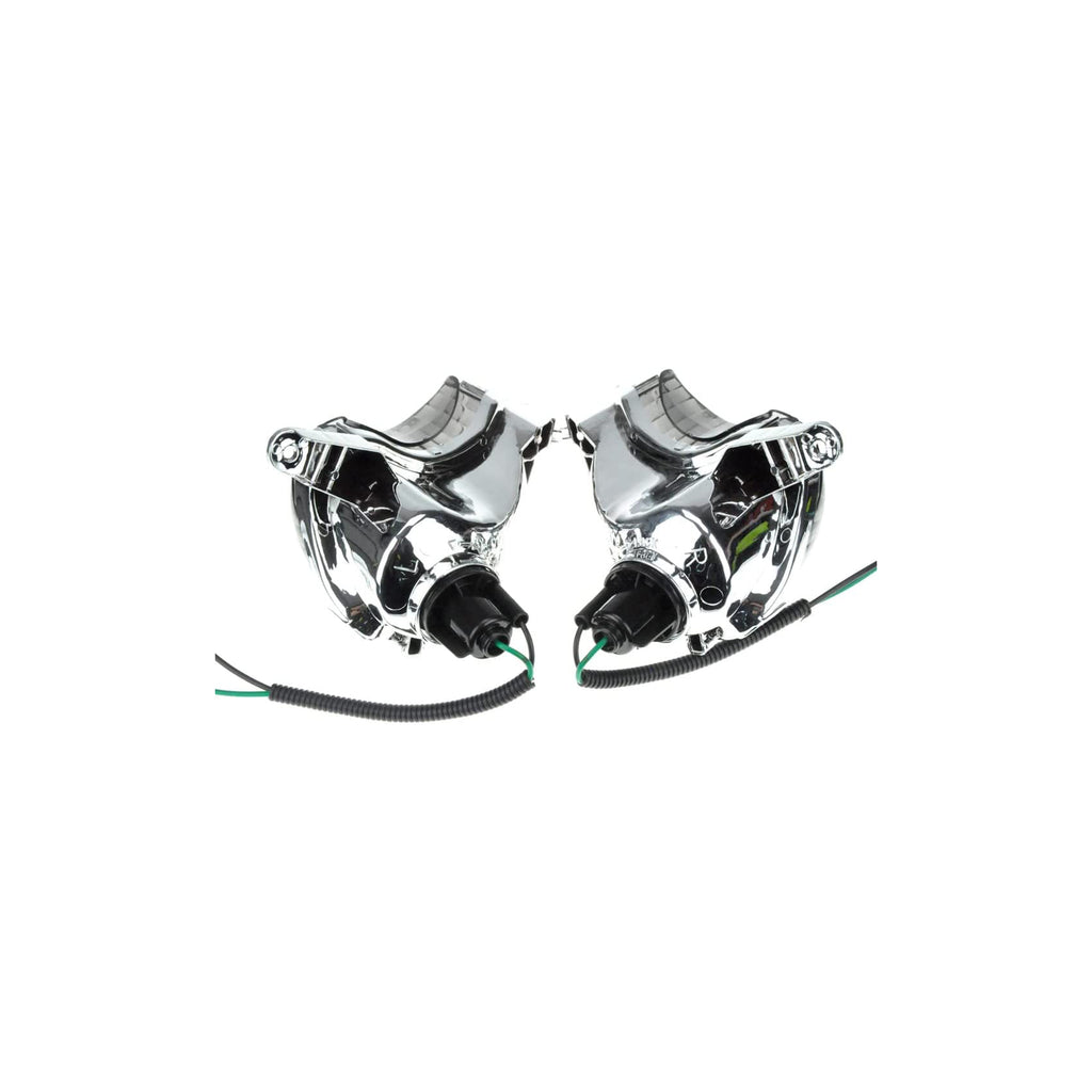 Motorcycle Front Turn Signal Indicator Smoky Blinker - 701703