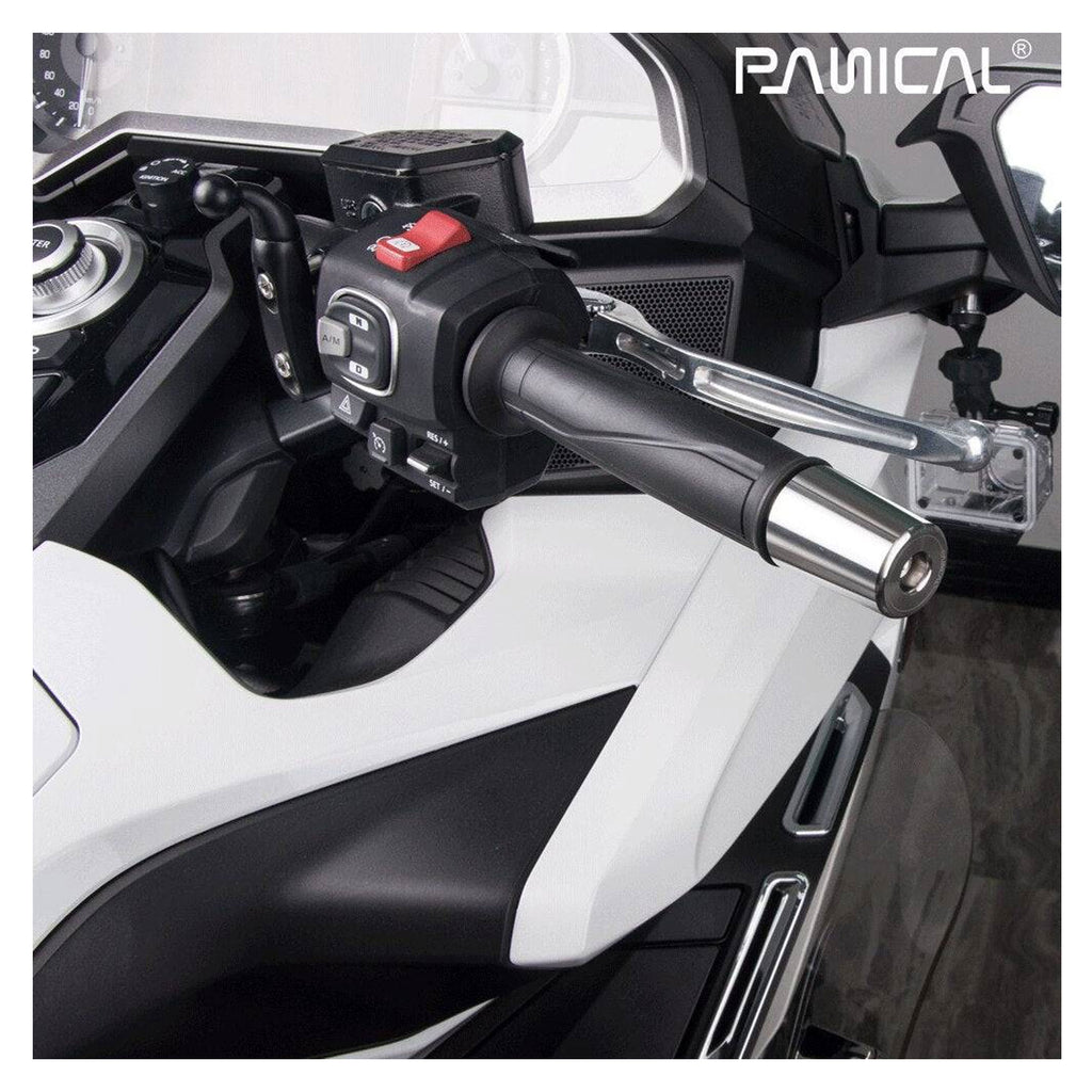 Goldwing F6B Universal Handlebar Stainless Steel Bar Ends Black - 860038_1-3
