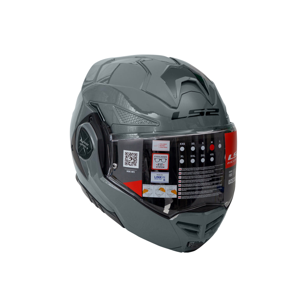 LS2 FF901 ADVANT X SOLID NARDO GREY-MODULAR HELMET–609257