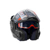 LS2 FF901 ADVANT X SOLID GLOSS BLACK MODULAR HELMET-609260