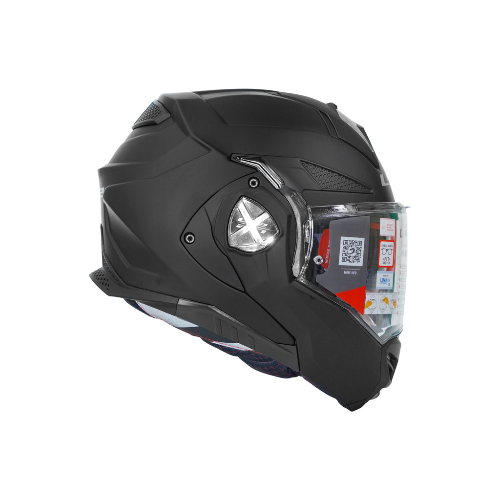 LS2 FF901 ADVANT X SOLID MATT BLACK MODULAR HELMET-609272