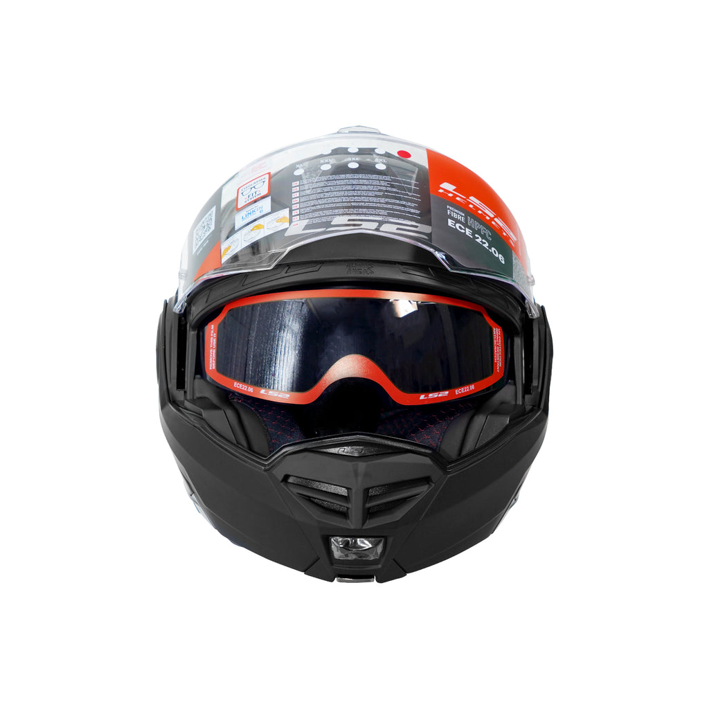 LS2 FF901 ADVANT X SOLID MATT BLACK MODULAR HELMET-609272