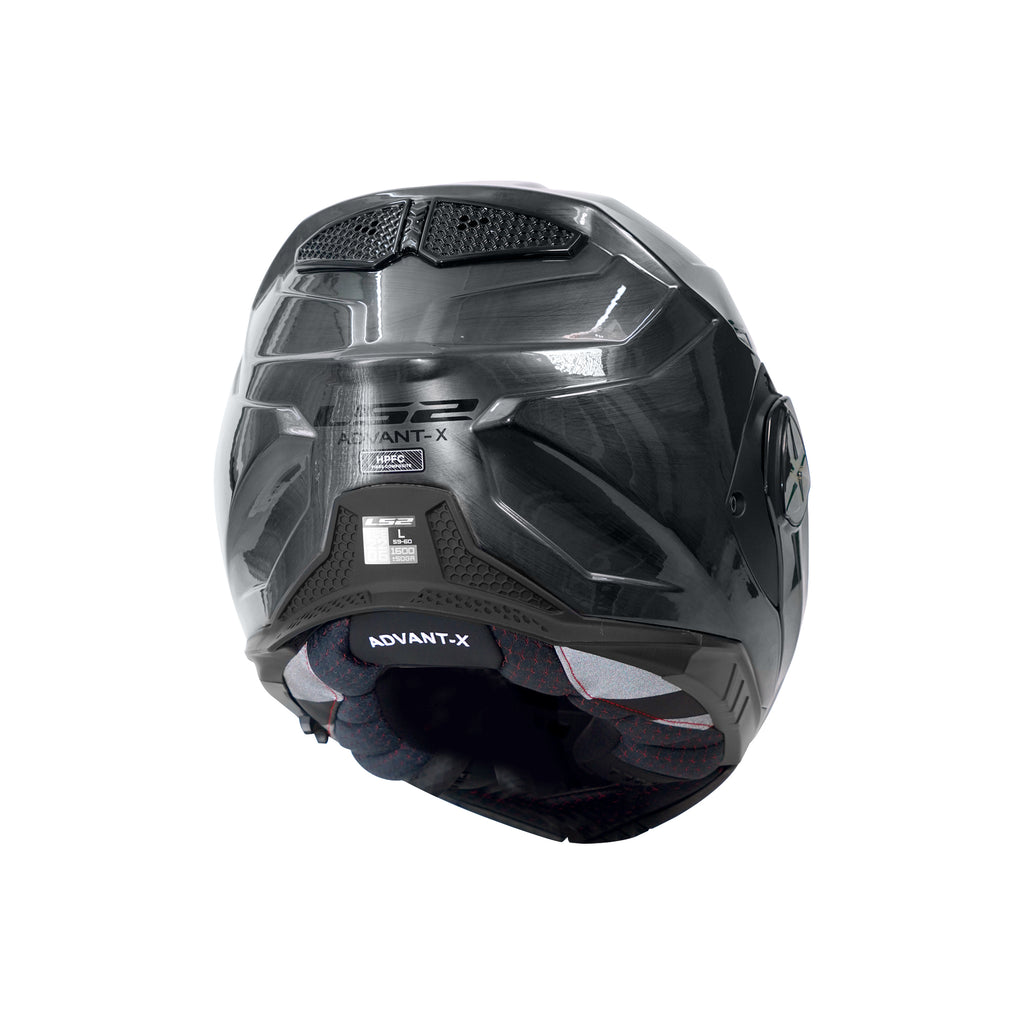 LS2 FF901 ADVANT X JEANS MOTORCYCLE MODULAR HELMET BLACK - 609273