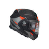 LS2 FF901 ADVANT X OBLIVION M. BLACK TITANIUM & RED MODULAR HELMET-609274