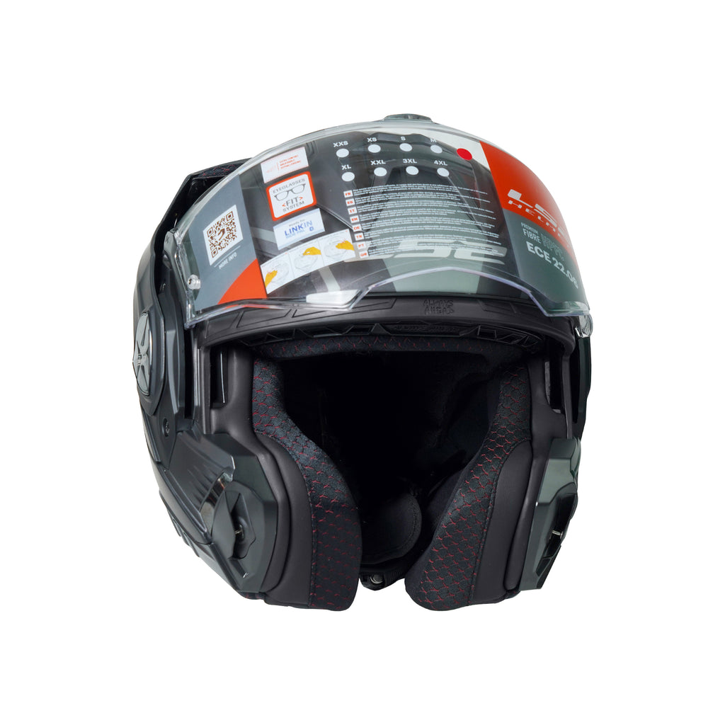 LS2 FF901 ADVANT X METRYK MODULAR HELMET MATT TITANIUM-609278