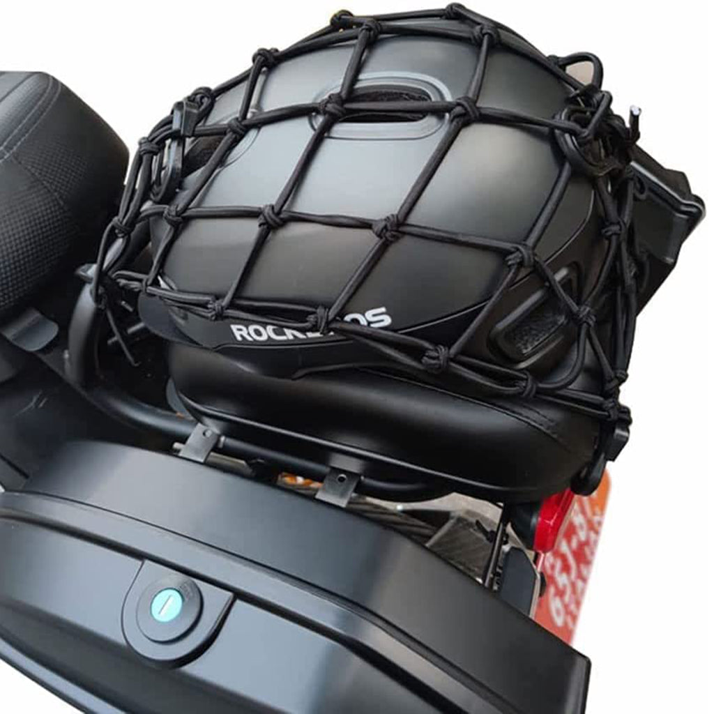 STRETCHABLE ELASTIC LUGGAGE HOLDING CARGO NET WITH METAL_5