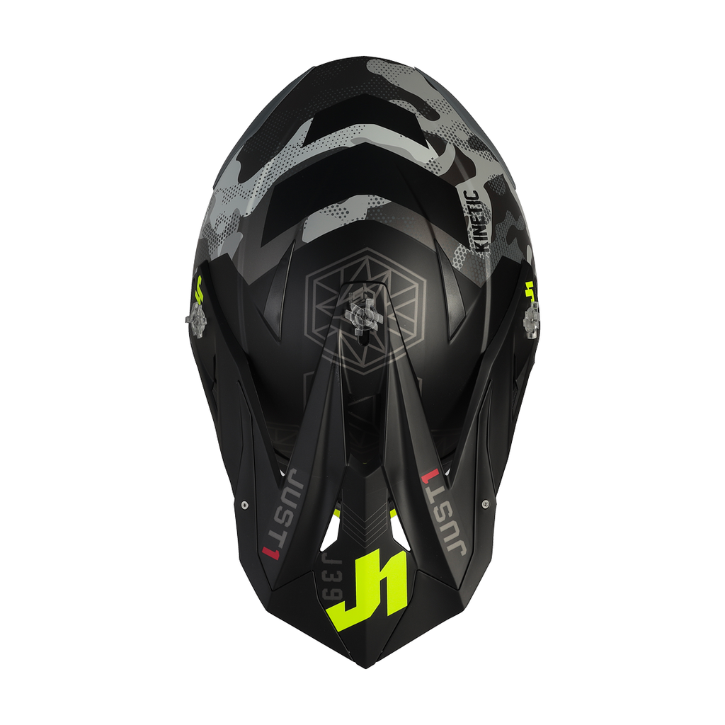 خوذة جست ون كاينيتيك كامو JUST1 J39 Kinetic Camo للموتوكروس والمغامرة - 680012