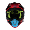 JUST1 J38 Mask Motocross Motorcycle Safety Helmet Blue Red Black 680015