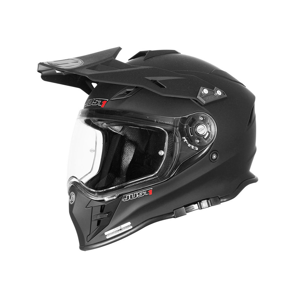 JUST1 J34 Pro Motocross Full Face Helmet Solid Matte Black (22.06) - 680016