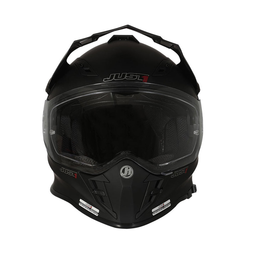 JUST1 J34 Pro Motocross Full Face Helmet Solid Matte Black (22.06) - 680016