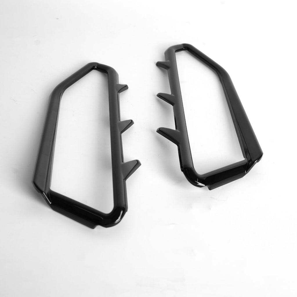Goldwing F6B Rearview Mirror Cover Gloss Black Trim 2Pcs - 860021_6