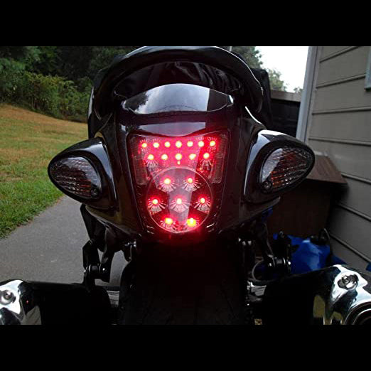 Suzuki Hayabusa  Motorcycle Integrated Brake Tail Light & Turn Signal Rear Lights AK-701704
