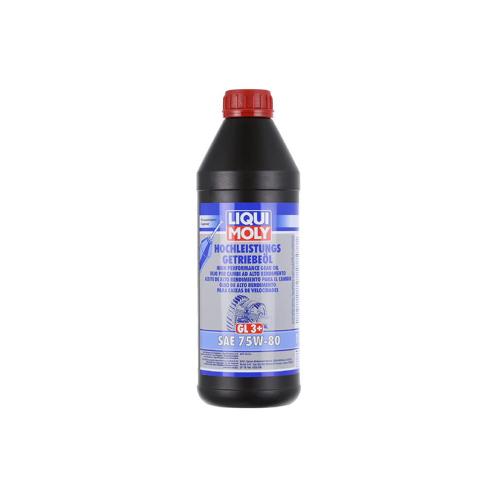 LIQUI MOLY GL3+ SAE 75W-80 HIGH-PERFORMANCE GEAR OIL 1L_1