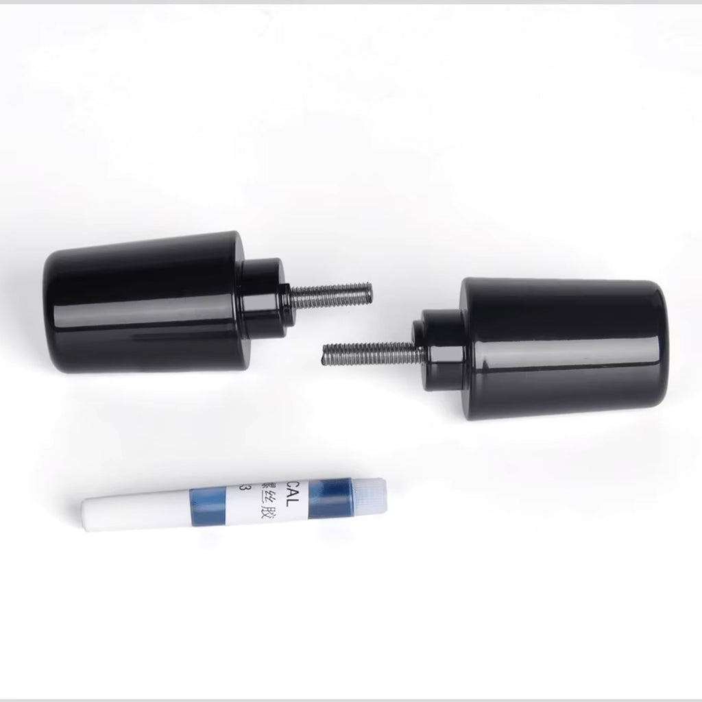 Goldwing F6B Universal Handlebar Stainless Steel Bar Ends Black - 860038_7