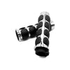 Motorcycle Hand Grip Bar End Handlebar for Cruiser Harley Honda Yamaha Suzuki - 817119