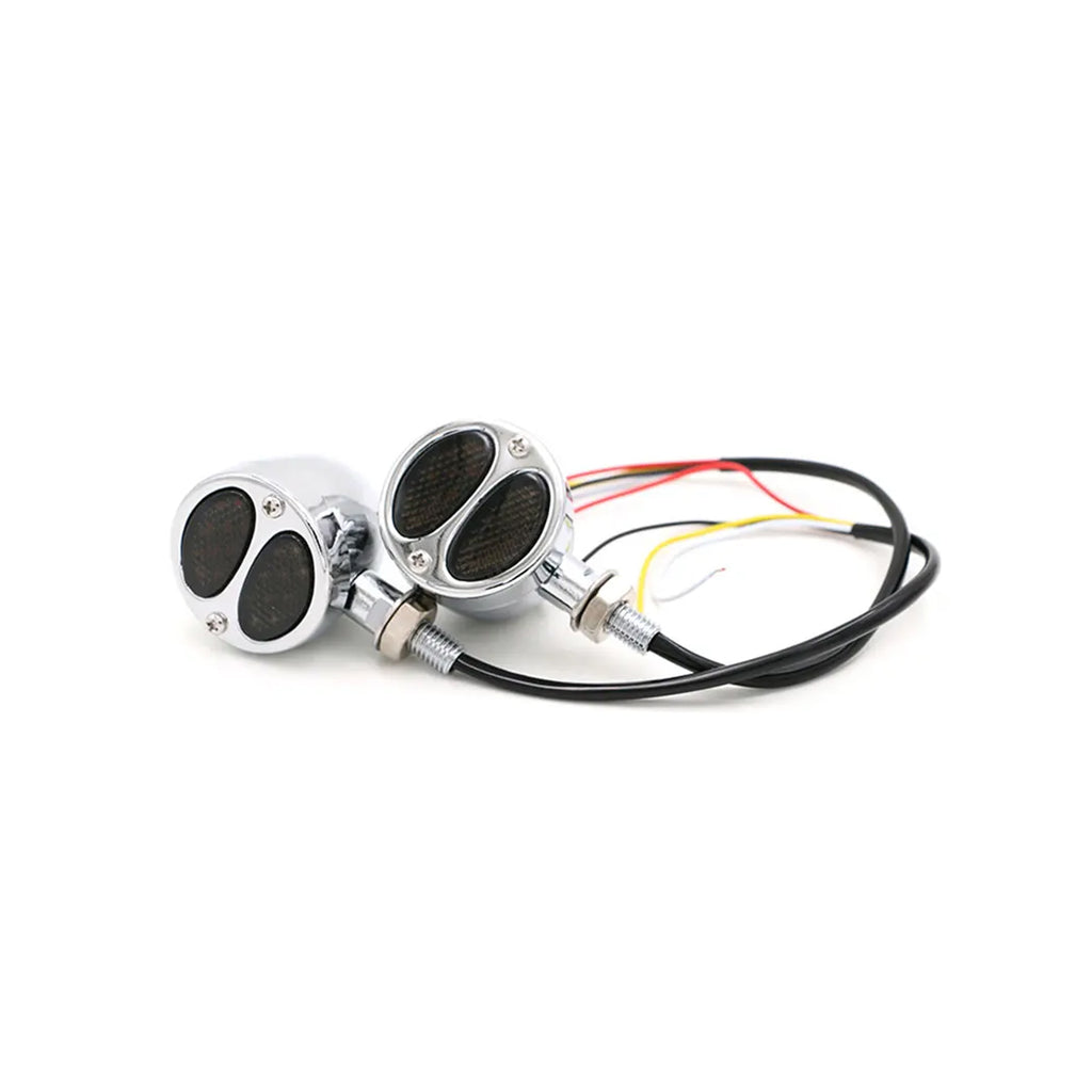 Universal 12V Motorcycle Indicator LED Turn Signals Lights (4 Wire) - 819816