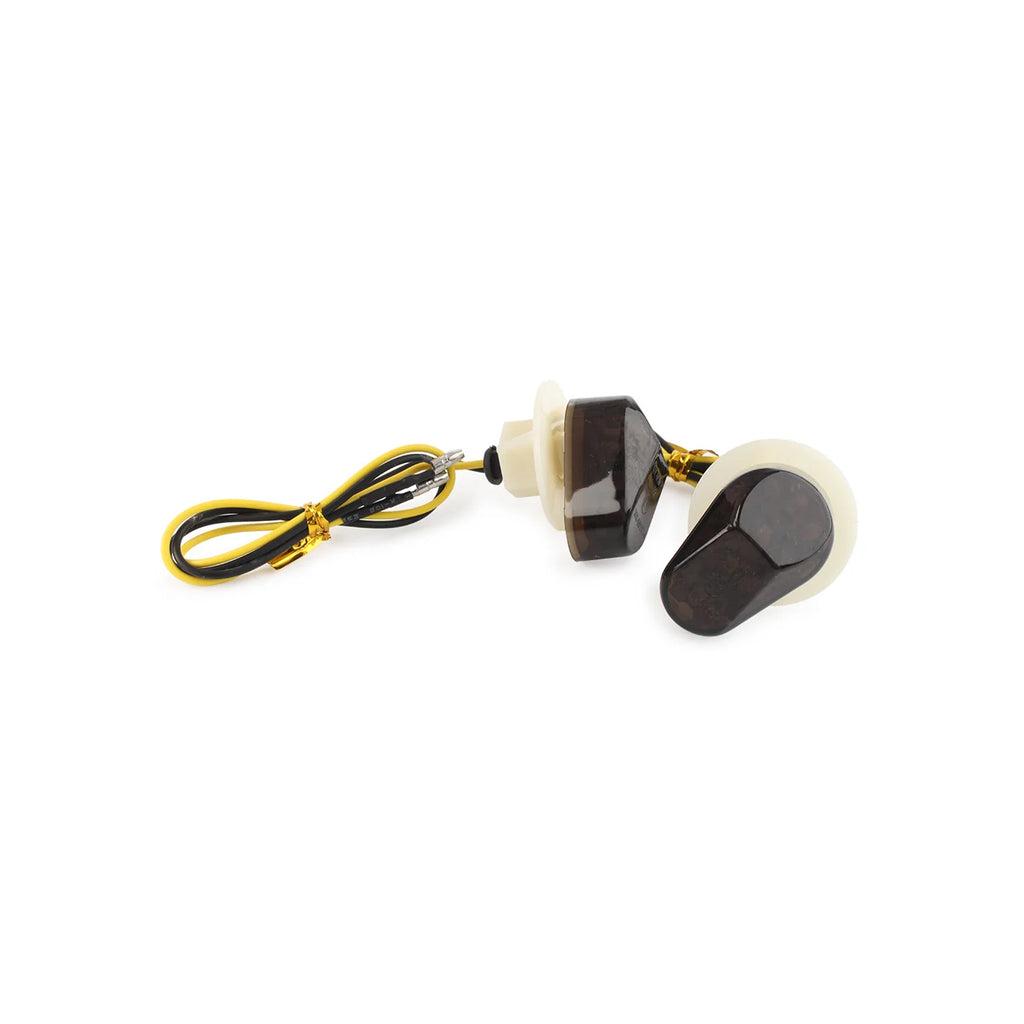 Smoky Clear LED Motorcycle Bike Turn Signal Light Set for Yamaha - 819822