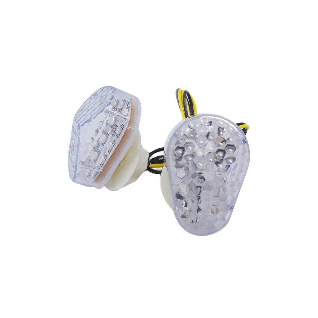 Flush Mount LED Turn Signal Indicators for Kawasaki, 1 Pair - 819824