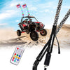 Wrapped Dream Color Remote Control Spiral Antenna Whip Light RGB LED Strip 100336