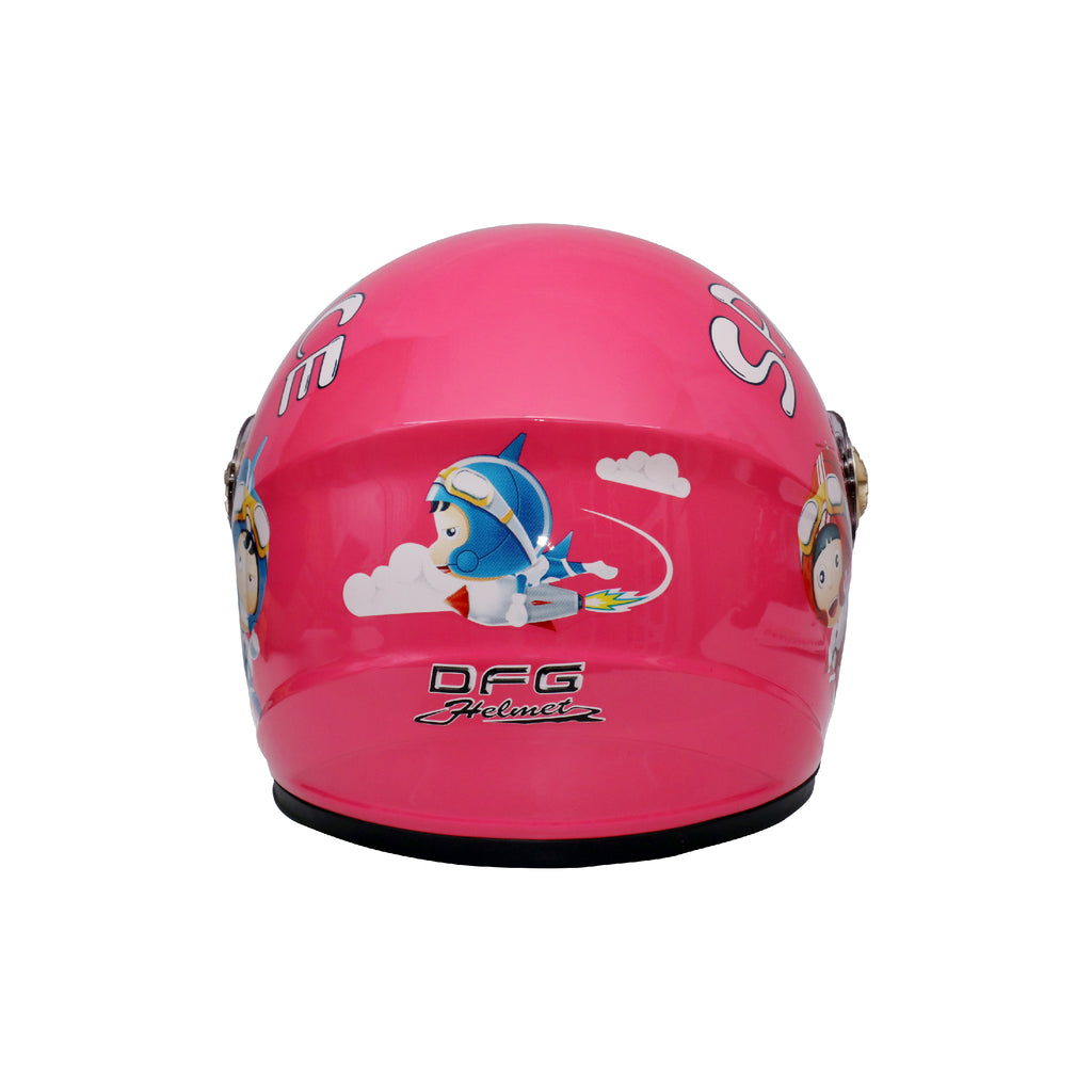KIDS FULL FACE SAFTEY HELMET 836578 (PINK)