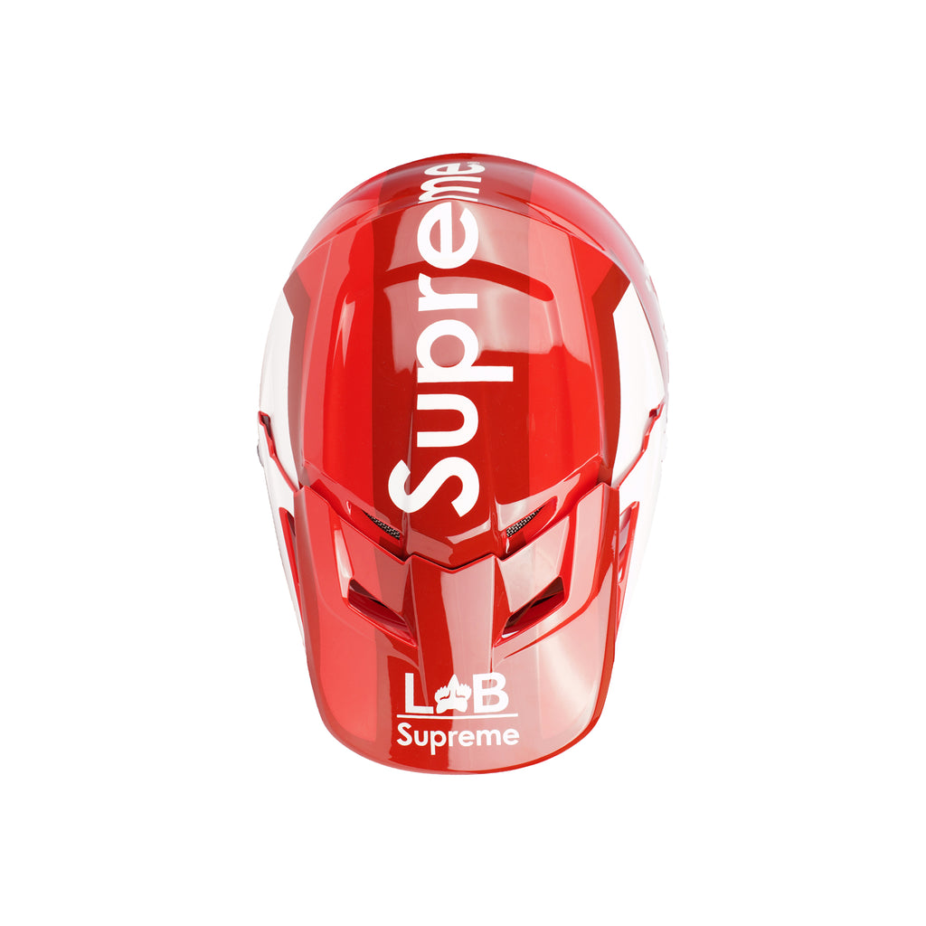 Fox Full Face Motorcycle Helmet V1 Supreme Red for Boys & Girls - 836587