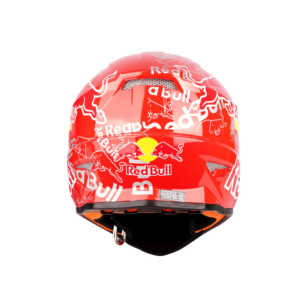 Red Bull Best Protection Off-Road Motocross Helmet Red/Yellow - 836596_3