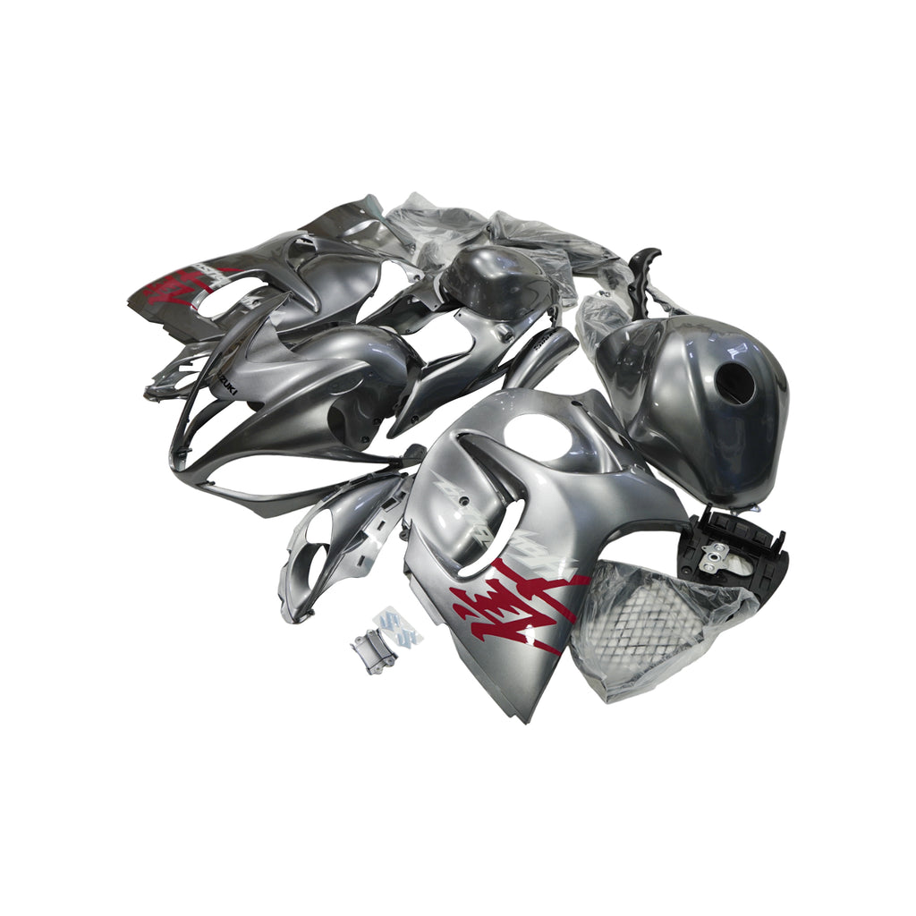 Hayabusa GSXR1300 2008-2020 Complete fairings set in Gray Black - 839449