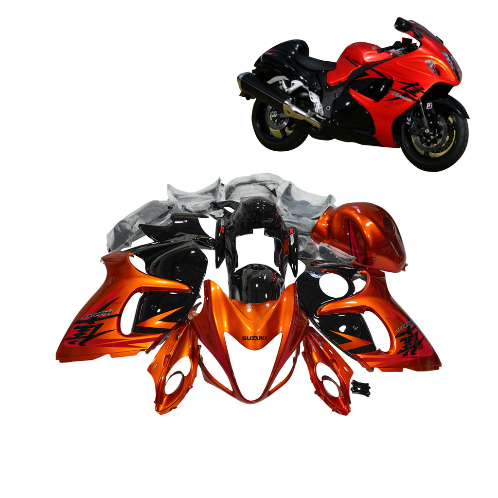 HAYABUSA 2008-2020 Gloss Orange & Black Body cover or Full Fairing Kit - 839477